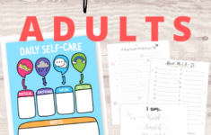 7 Top Self Care PDF Worksheets For Adults For Good Mental Health Shikah Anuar