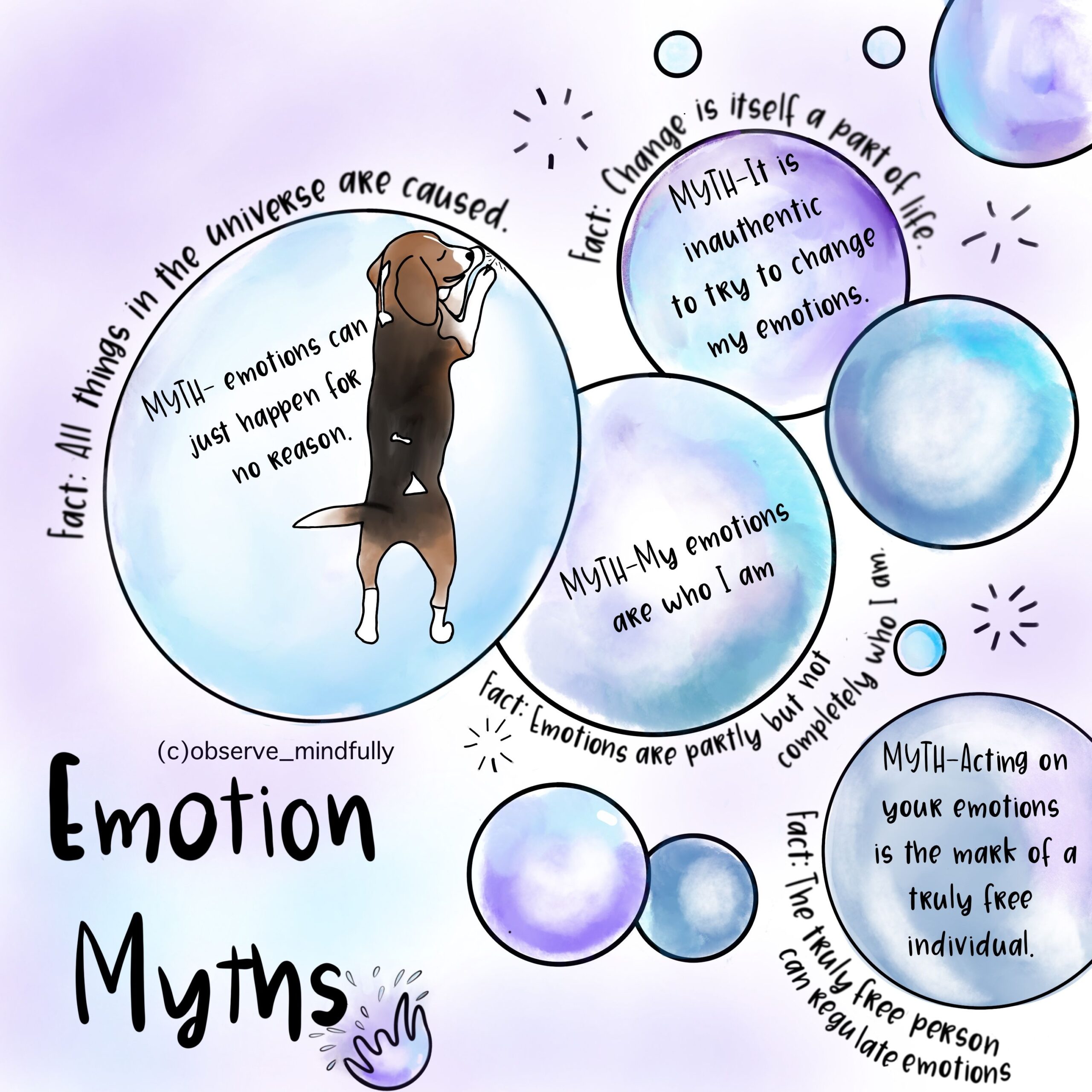 Emotion Myths Dbt Activities Emotions Dbt