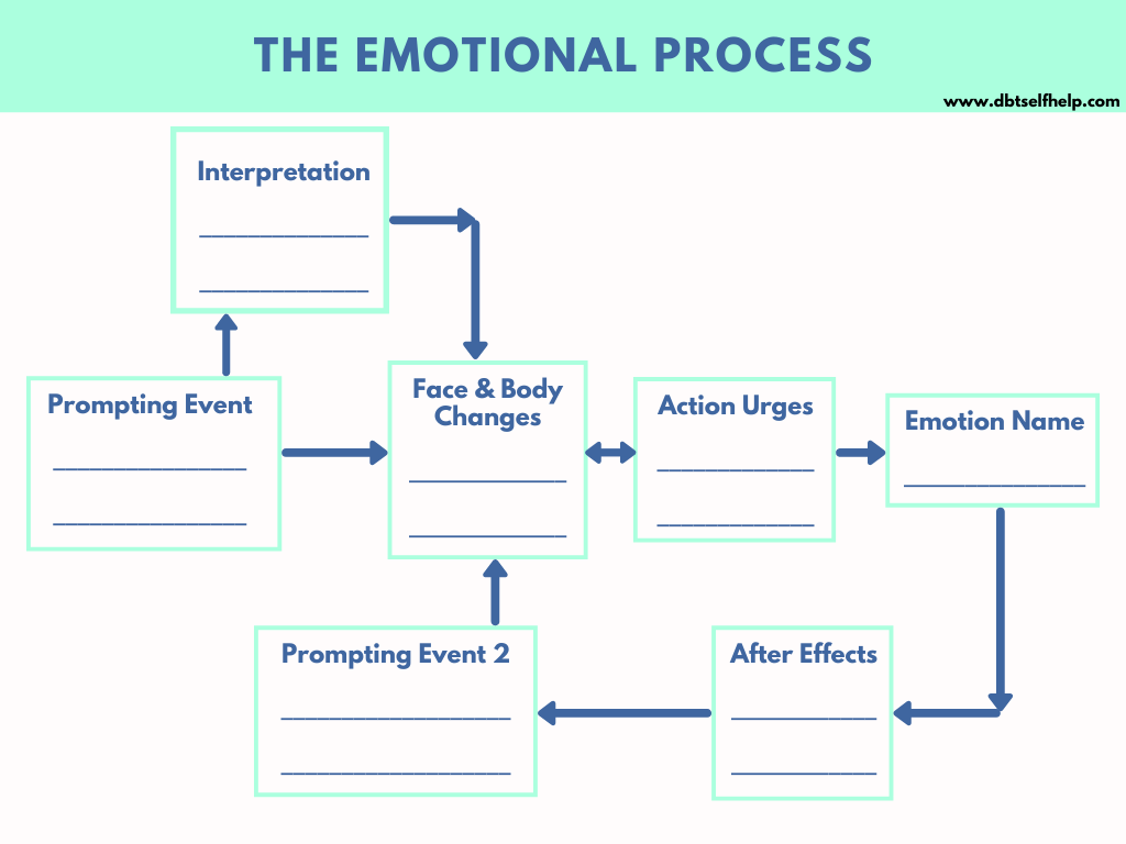 Identifying Describing Emotions DBT Self Help