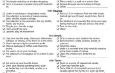 Image Result For Soothing With Your Senses Examples Distress Tolerance Distress Tolerance Worksheets Coping Skills