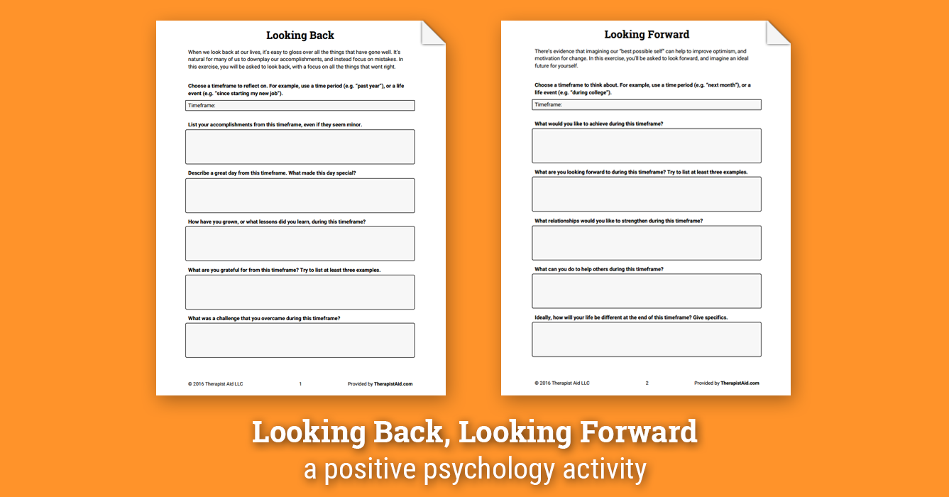 Therapist Aid Teen Worksheets
