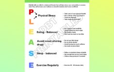 PLEASE Skills DBT Poster And Tracker Sleep Hygiene Handout Etsy de