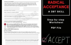 Radical Acceptance Worksheet Etsy de