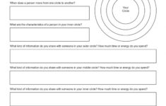 Setting Boundaries Worksheets Editable Fillable Printable PDF TherapyByPro