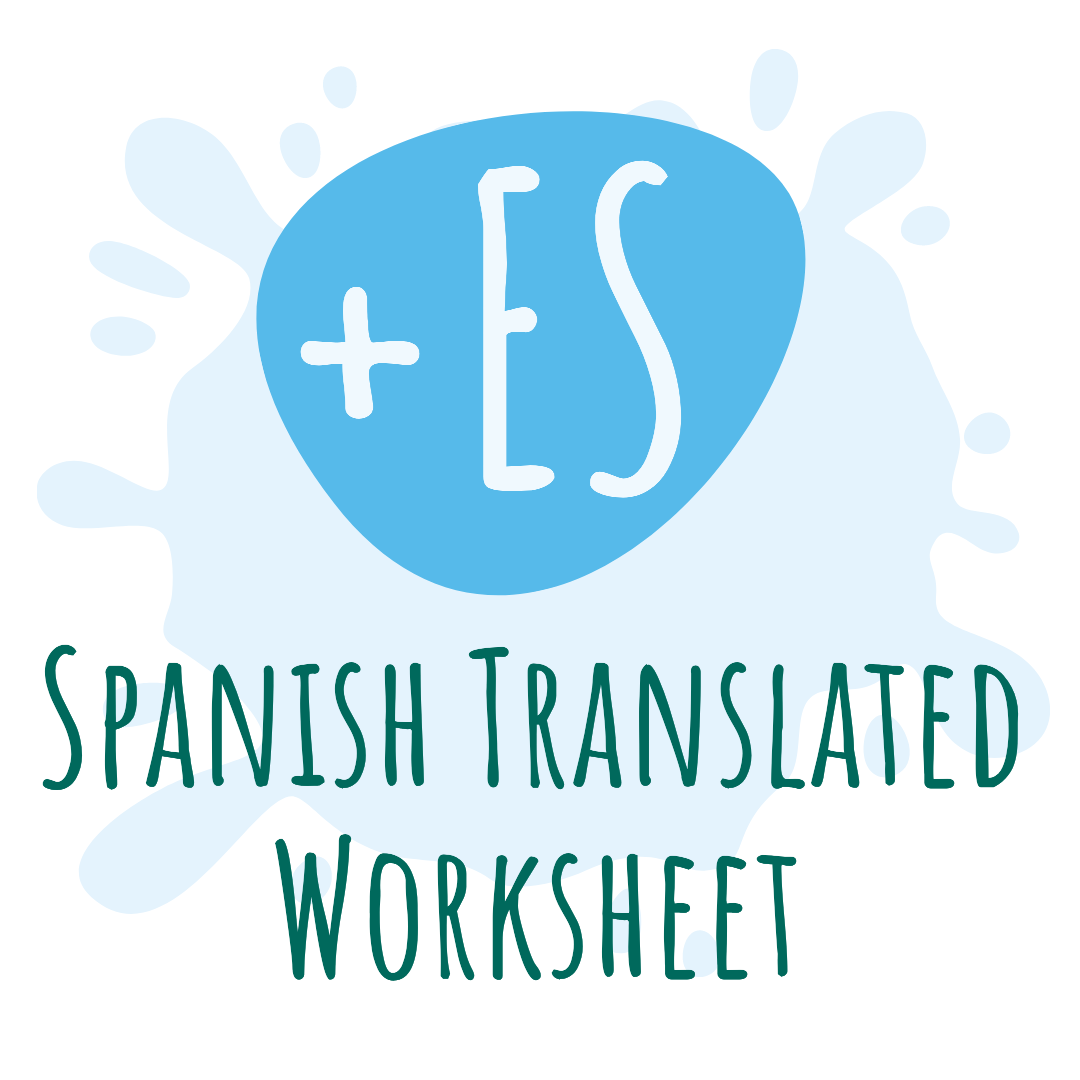 Spanish Translated Therapy Worksheets Dbt Worksheets