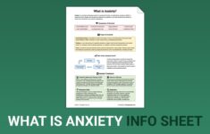 What Is Anxiety Worksheet Therapist Aid