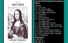 Buy D B T LESSON 2 11 Distress Tolerance HALF SMILE Skill Worksheets And Handouts D B T Peer Guided Lessons Online In India Etsy