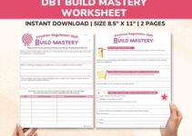 Building Mastery Dbt Worksheet