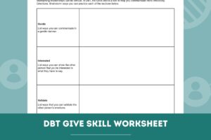 Give Dbt Worksheet