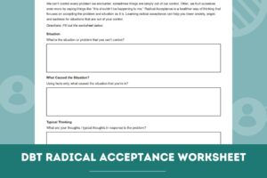 Radical Acceptance Dbt Worksheets Pdf