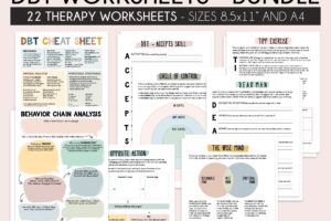 Dbt Skills Therapy Worksheets