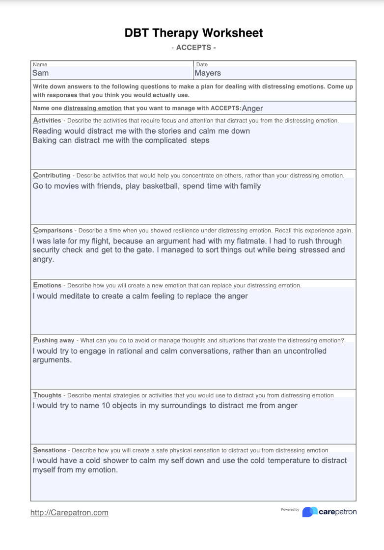 Dbt Trauma Worksheets DBT Worksheets