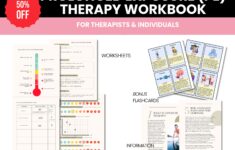 Exposure Therapy Worksheets PDF C PTSD Anxiety Prolonged Exposure PE Workbook Trauma Therapy Hierarchy In vivo Imaginal Worksheets Etsy