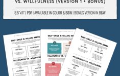 Half smile And Willing Hands willingness Vs Willfulness DBT Skills Handouts Etsy