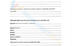 10 Free Collection Of Dear Man Worksheets For Students