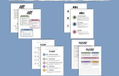 ABC PLEASE DBT Skills Handouts Etsy