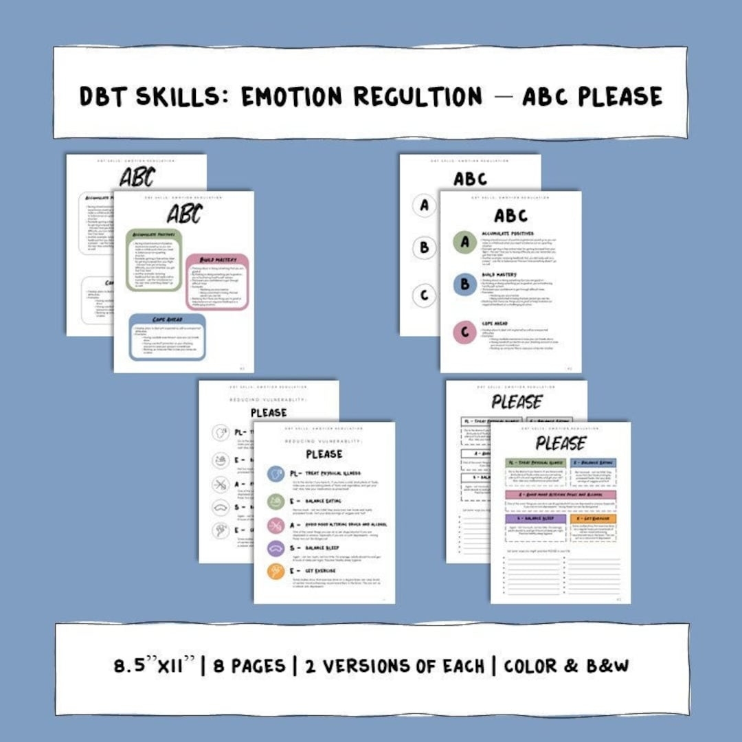 Abc Dbt Skills Worksheet