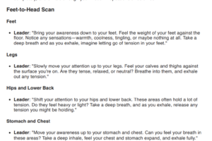 Dbt Body Scan Worksheet