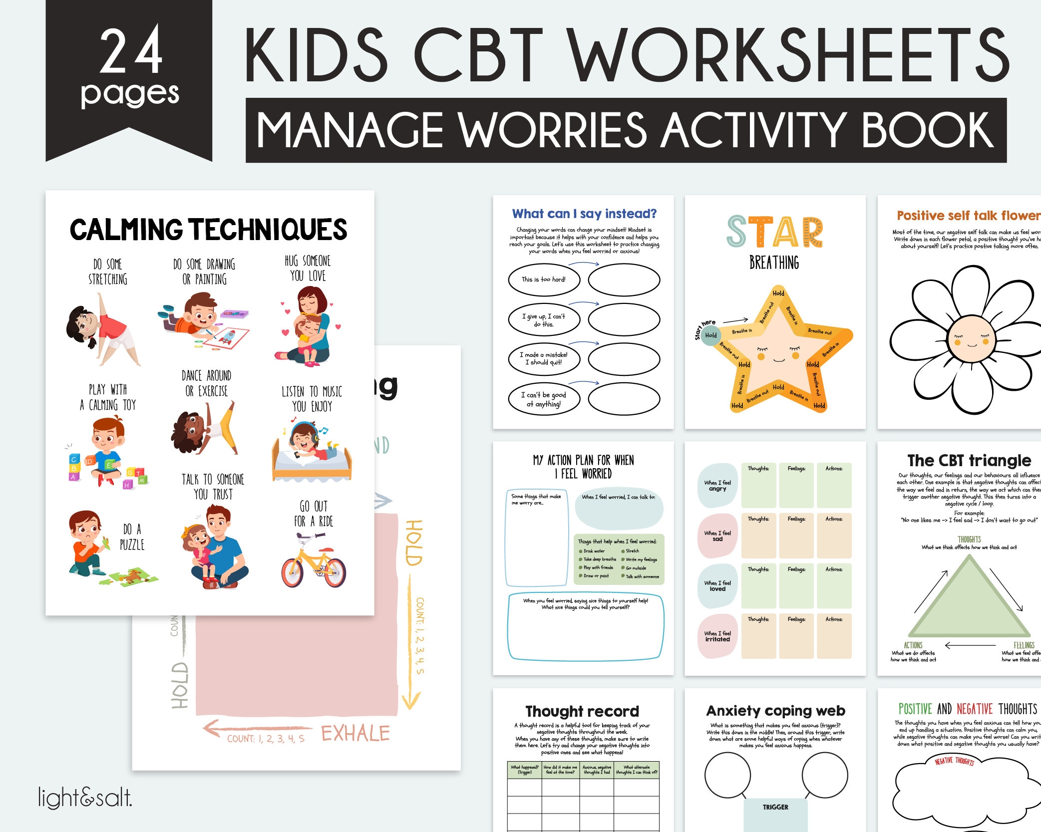 Dbt Therapy Worksheets For Kids