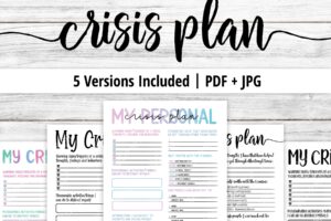 Dbt Crisis Plan Worksheet