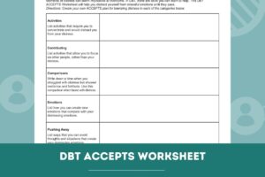 Accepts For Kids Worksheet Dbt