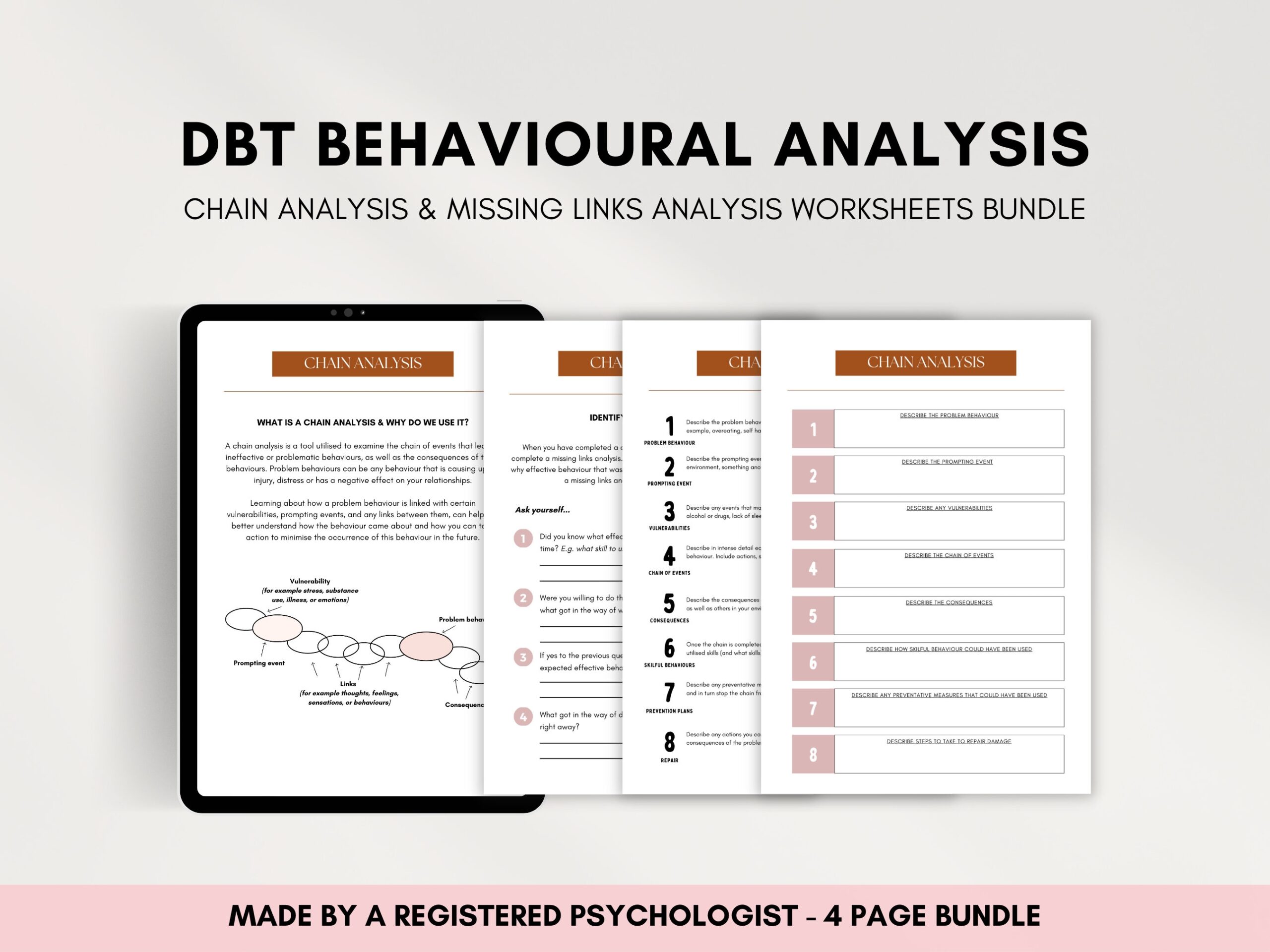 Dbt Missing Links Worksheet