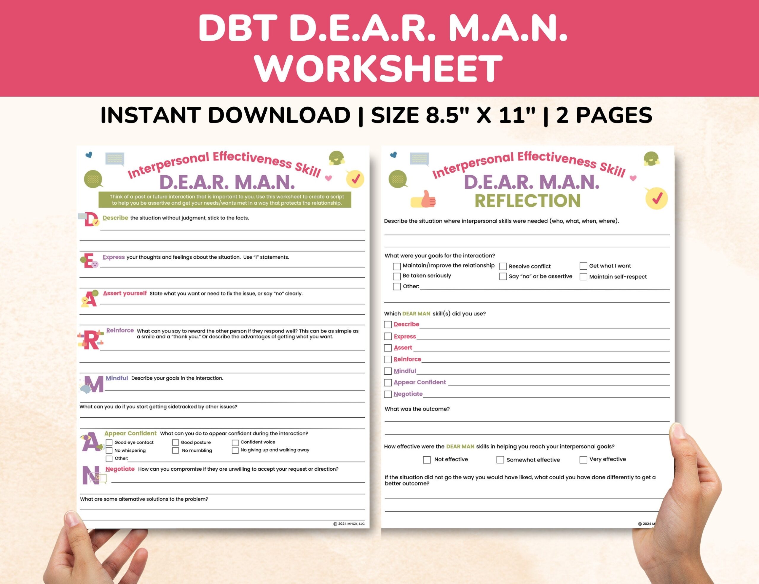 Dbt Informational Worksheet