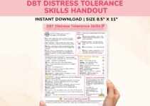 Dbt Worksheets Distress Tolerance Pdf