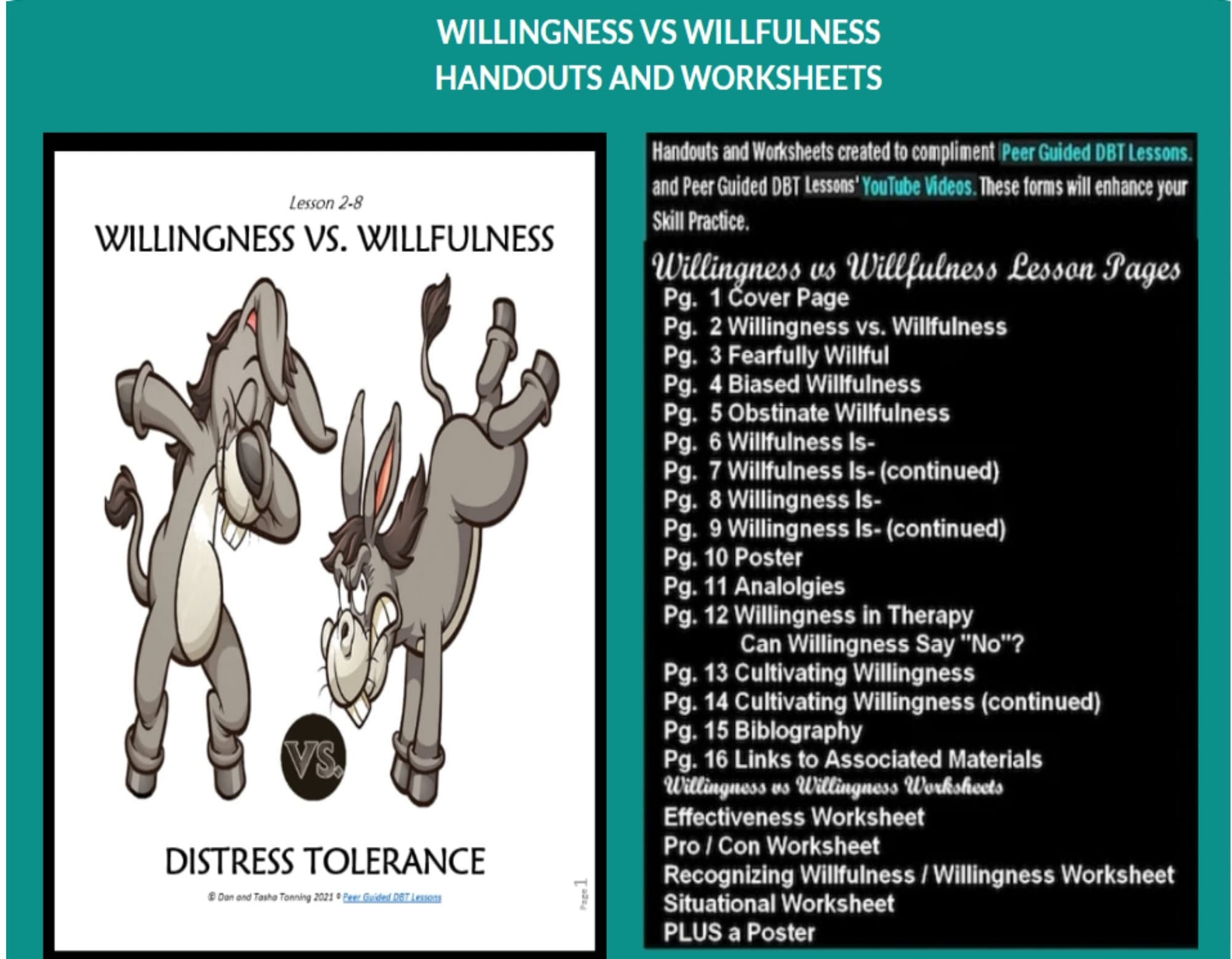 Dbt Willingness Vs Willfulness Worksheet