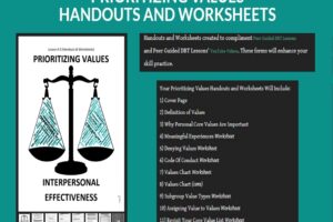 Dbt Core Values Worksheet