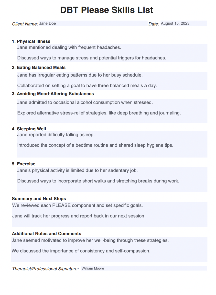 Please Dbt Worksheet