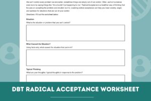 Dbt Radical Acceptance Worksheet