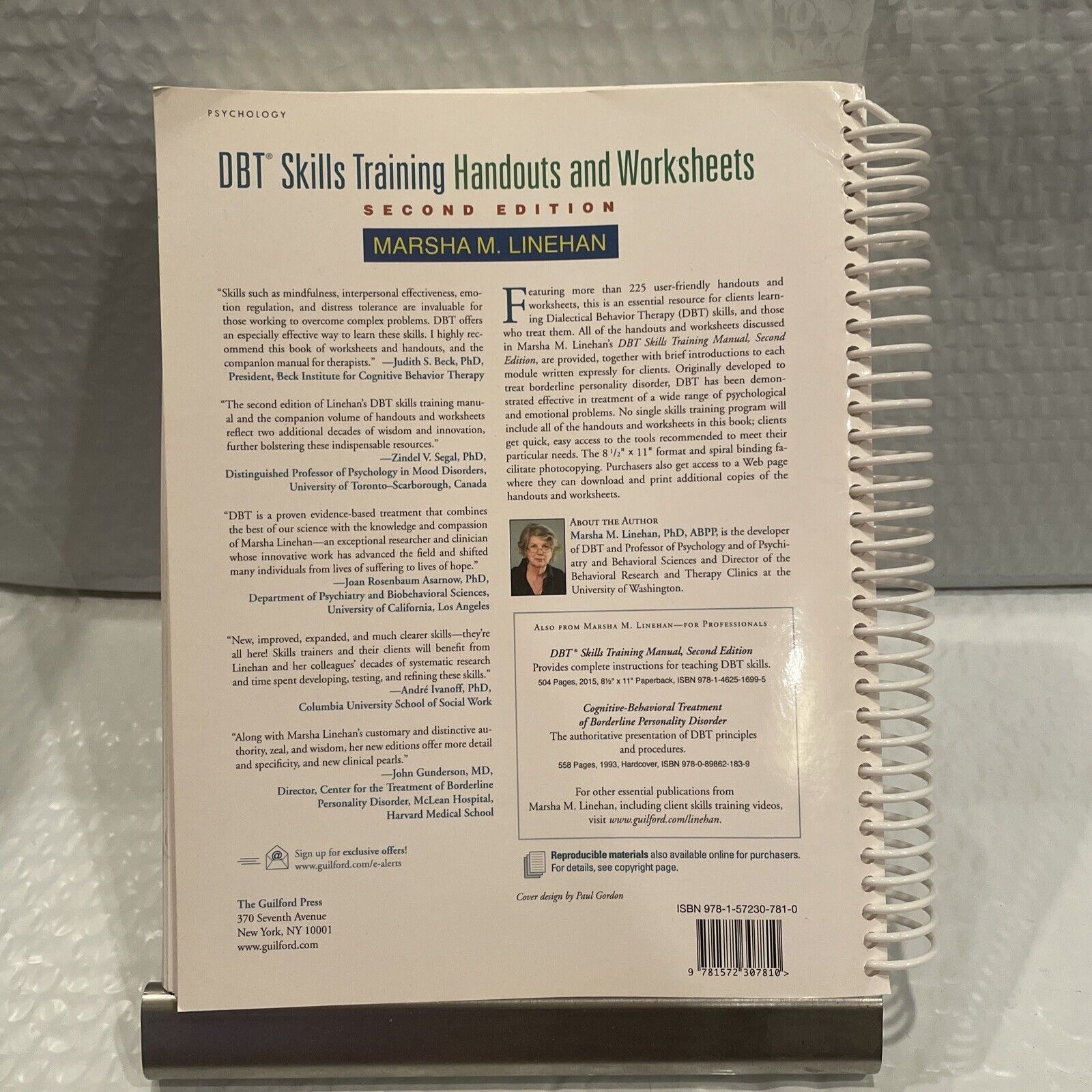 DBT Skills Training Handouts And Worksheets Second Edition Immaculate Copy 9781572307810 EBay