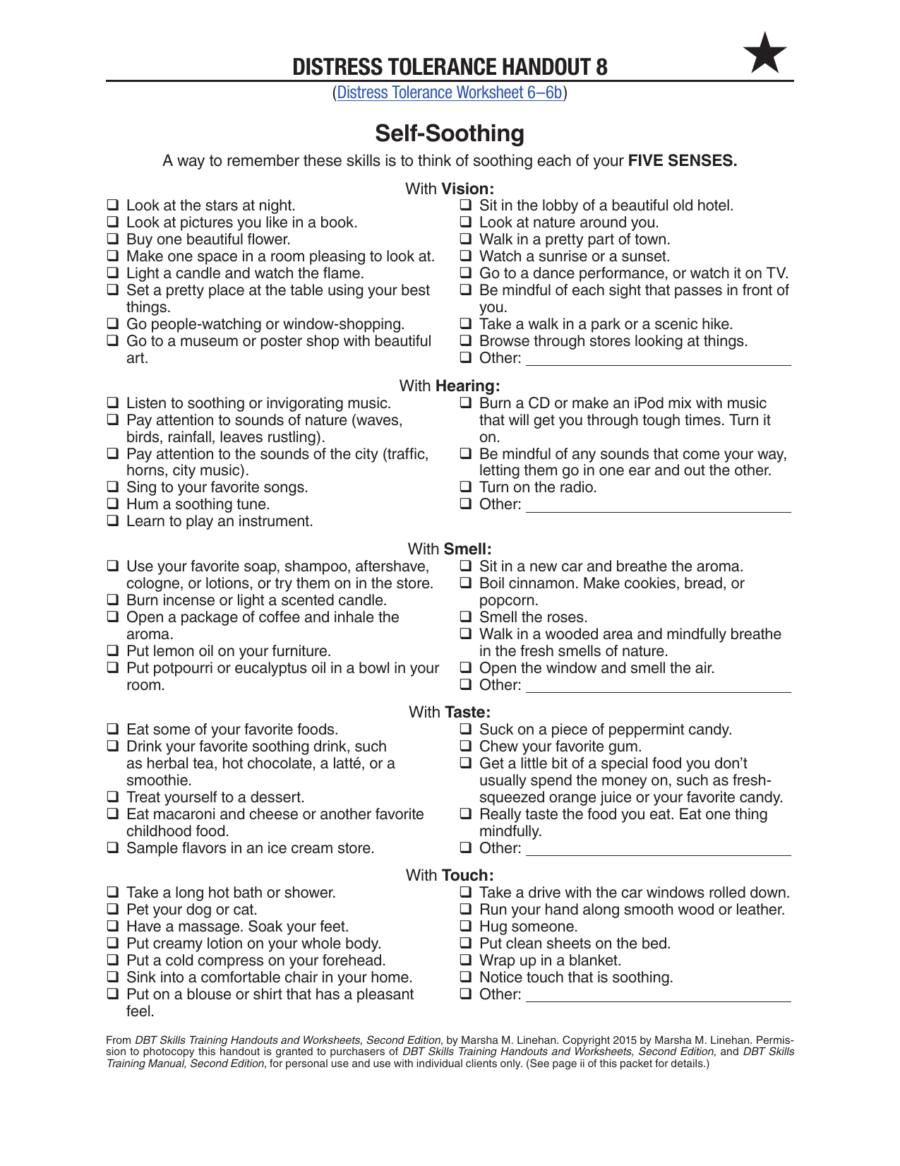 Dbt Skills Training Handouts And Worksheets 2Nd Ed Pg 9