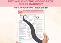 Dbt Walking The Middle Path Worksheets