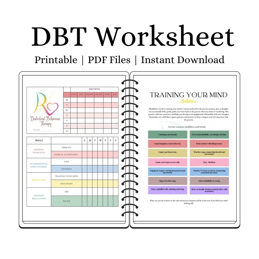 Dbt Worksheets For A Beginner