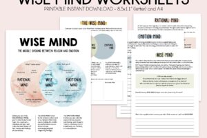 Dbt Therapy Mindset Worksheets