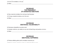 Dbt What And How Skills Worksheet
