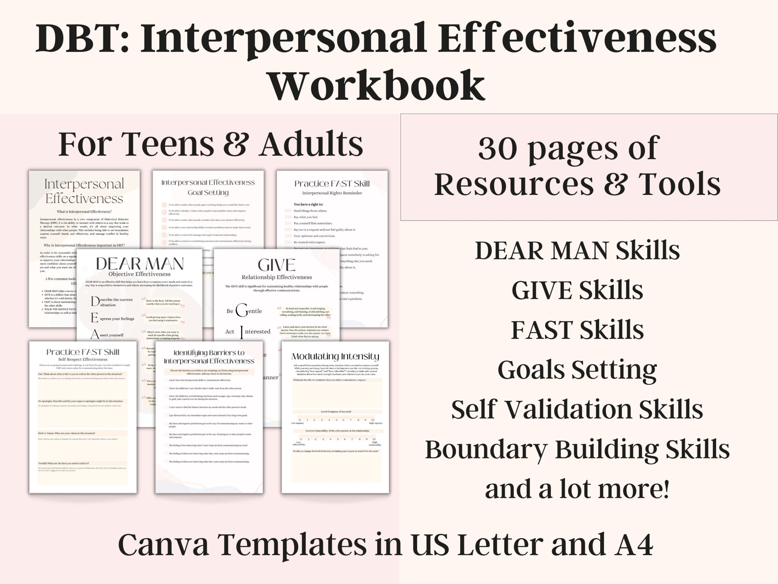 Dbt Interpersonal Effectiveness Worksheet 6