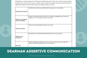 Dbt Assertiveness Worksheet