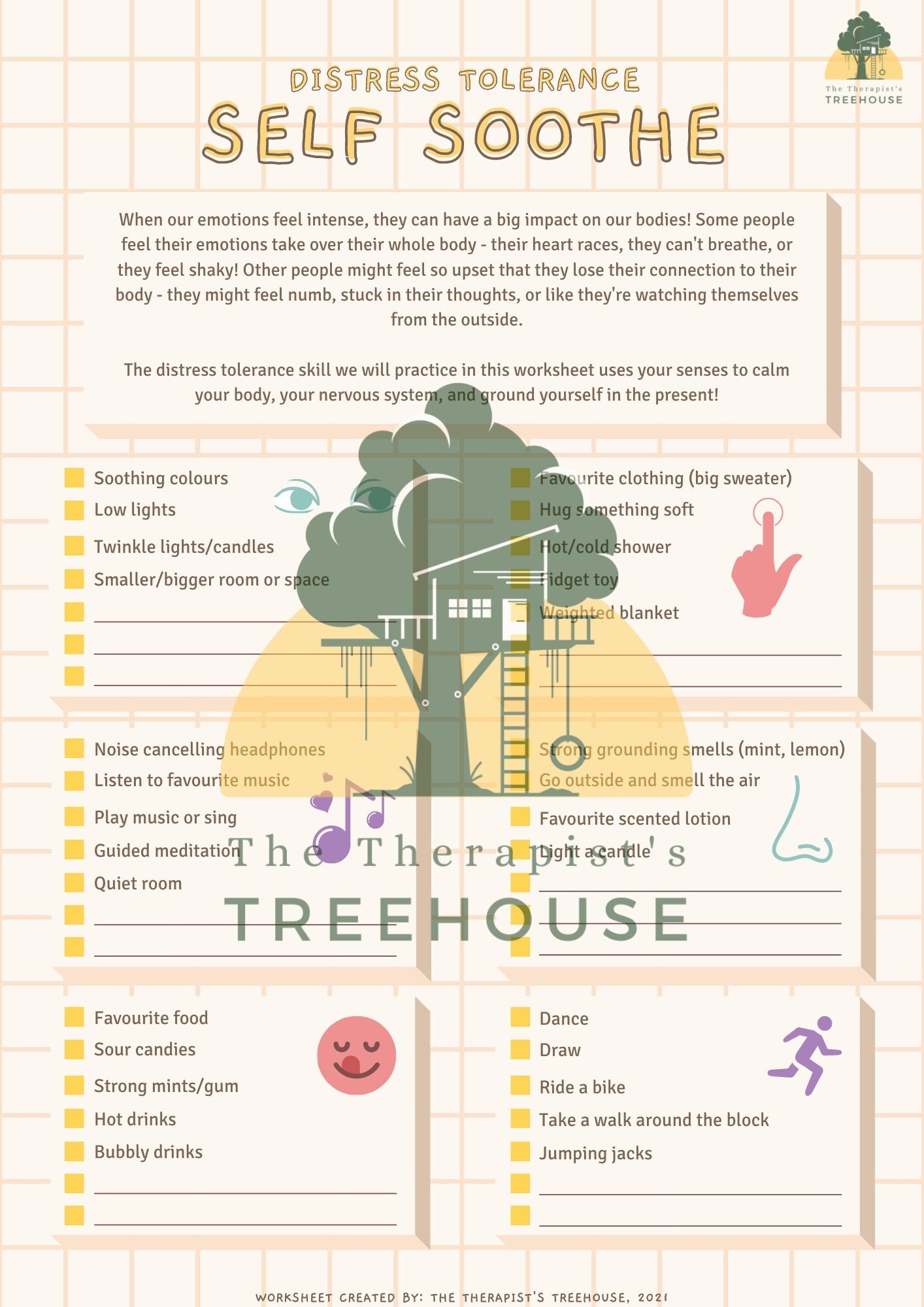 Dbt Autism Worksheets