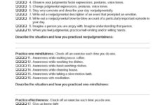 Image Result For Mindfulness DBT Skills Worksheet