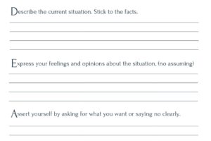 Dbt Interpersonal Effectiveness Dearman Worksheet