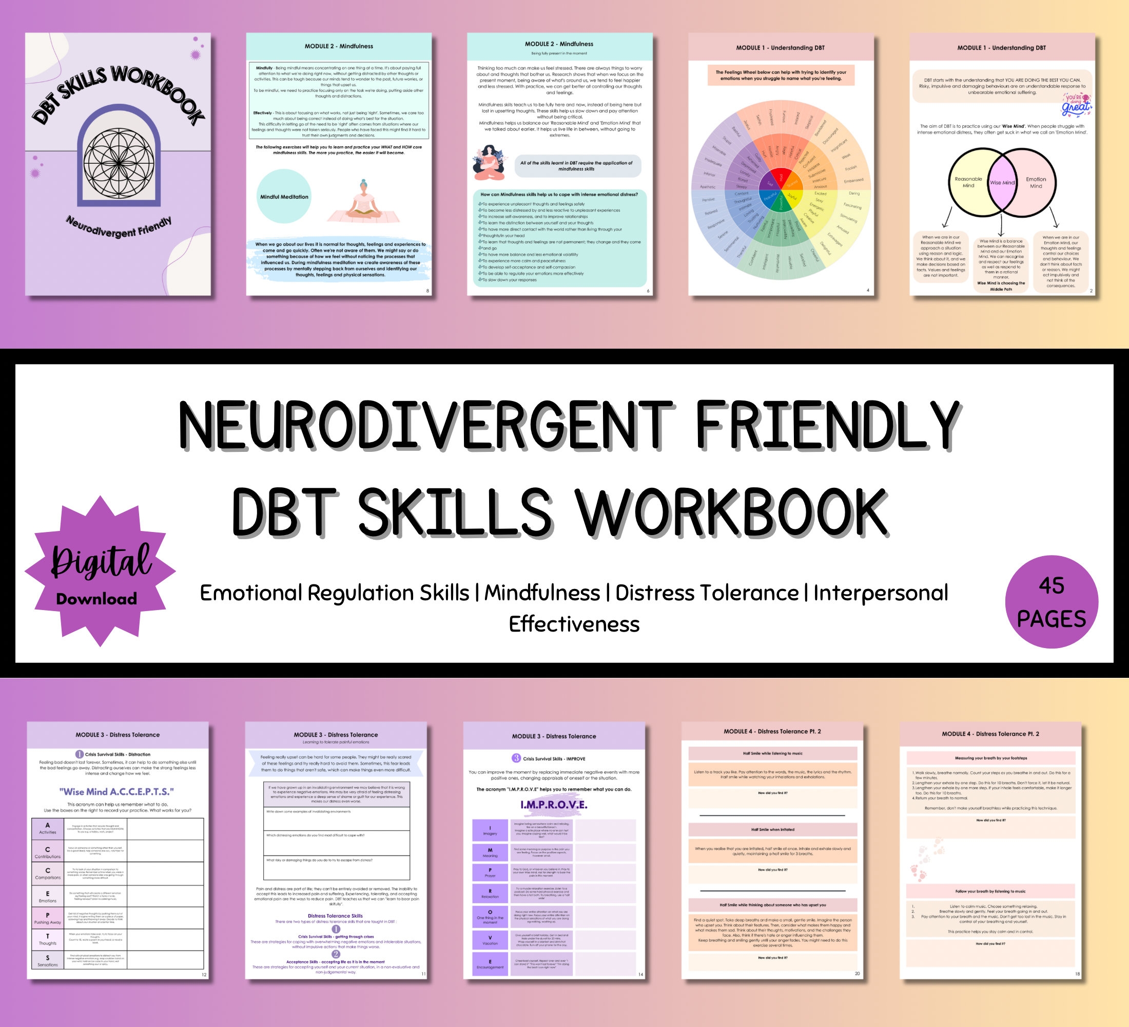 Dbt Worksheet Module One