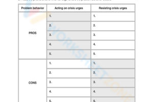 Dbt Crisis Worksheet