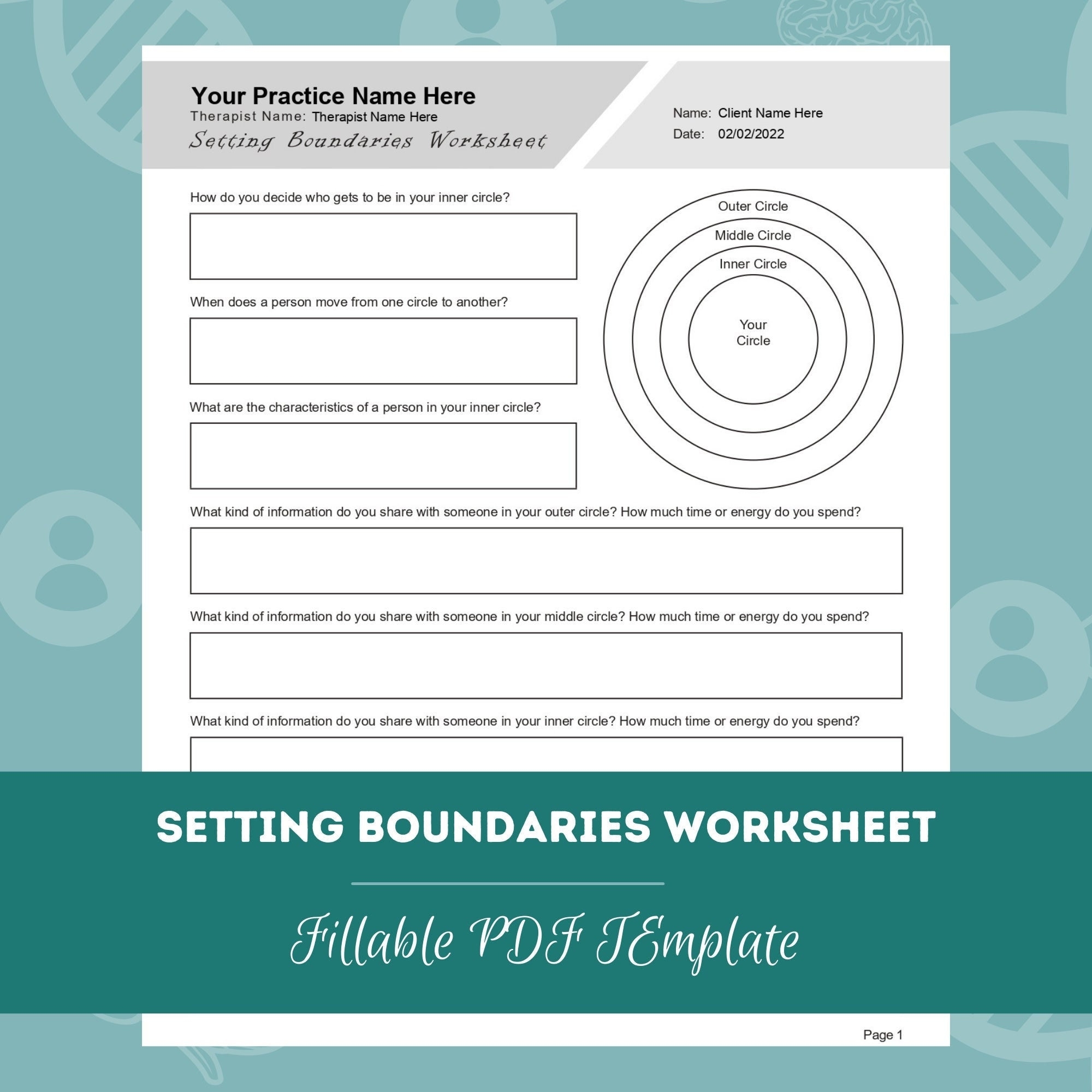 Dbt Boundary Setting Worksheet