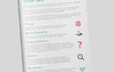 THINK Skill DBT A Simple Framework To Reduce Conflict DBT Therapy Worksheet The Wellness Society Self Help Therapy And Coaching Tools