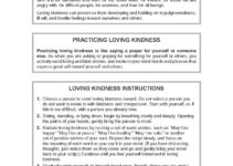 Dbt Loving Kindness Worksheet