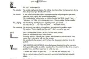 Dbt Interpersonal Effectiveness Worksheet 6