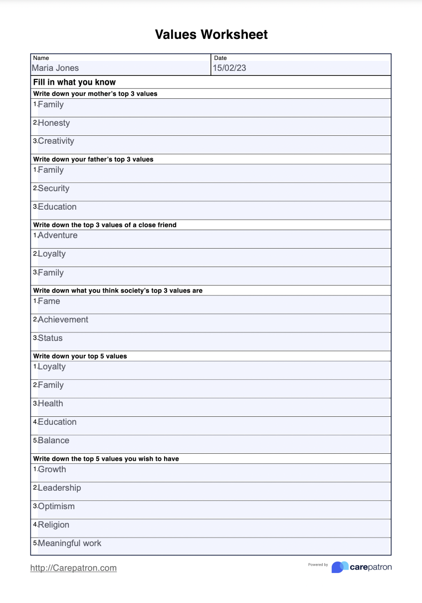 Dbt Values Worksheet Pdf DBT Worksheets